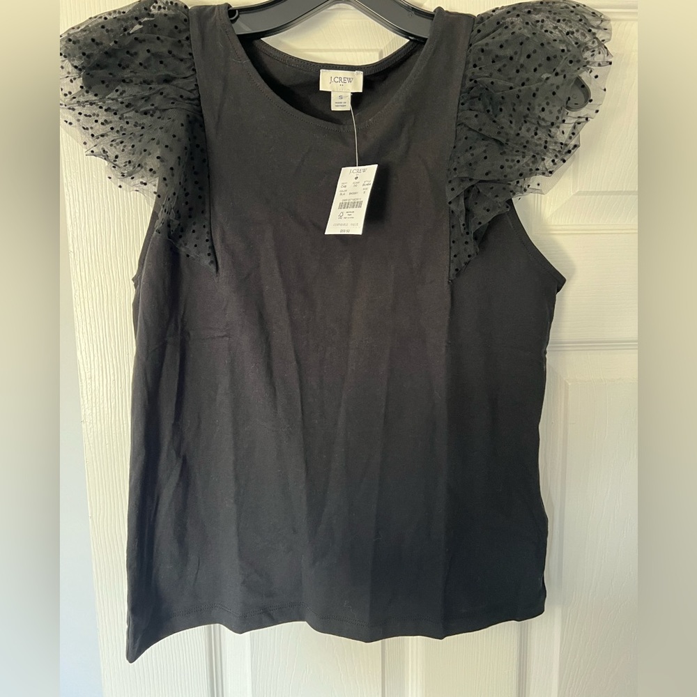 NWT Jcrew flutter top